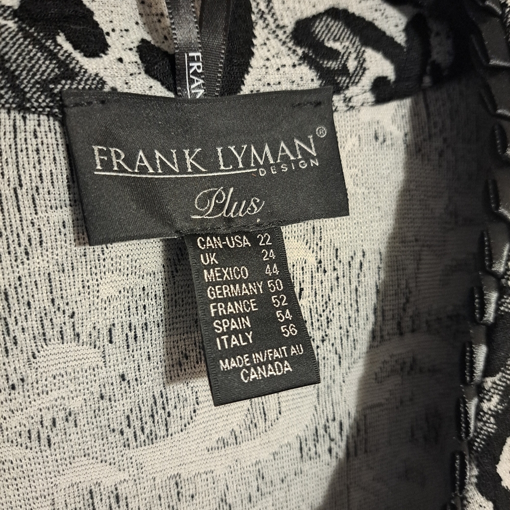 Dress jacket Frank Lyman plus size